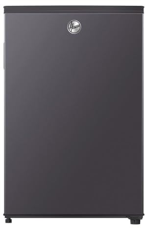 Hoover HOUQS58ESK Undercounter 55cm Freestanding Freezer, Silver,
