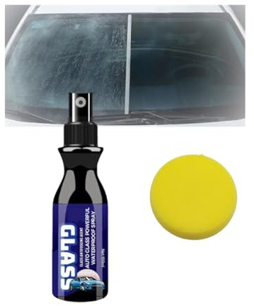 Spray Impermeabilizante Potente para Vidrios de Auto, Spray Antivaho para Vidrios, Repelente de Agua para Parabrisas, Repelente de Lluvia para Parabrisas de Auto (1PCS)