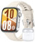 HUAWEI Watch FIT 4 Montre connectée,+ Freebuds SE 2 Blanc, 100+ Modes d'entraînement, Ultra-Fine, Tracker d'activité, iOS et Android, GPS, Bluetooth Calls, Garantie prolongée de 6 Mois, Blanc