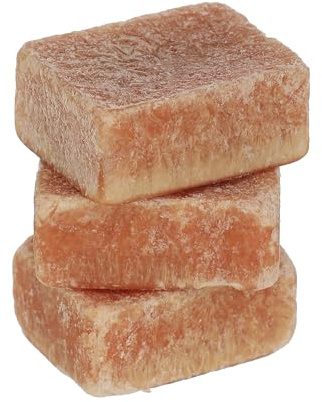 Doftsten Set Amber - 3x25g Aromakuber - Naturlig Luftrenare för Garderob, Badrum och WC - Doftvax för Doftlykta
