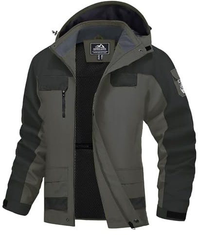Ski Jacket - Skijacke Ski Jacke Herren Arbeitsjacke Herren Winter Männer Winterjacke Skijacke Snowboardjacke Winterjacke Ohne Kapuze Steppjacke Jacken Winter Jacke Jacket Men Herrenjacke Dicke