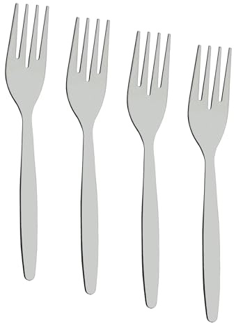 Grunwerg Tea/Child Forks, 18/0 Stainless Steel, Set of 12 (Pack of 4)