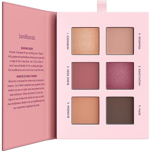 bareMinerals MINERALIST Ultranatural Eyeshadow Palette - Six Richly Pigmented Shades, Ultra-Blendable, Talc-Free, Vegan, Crease-Proof Wear