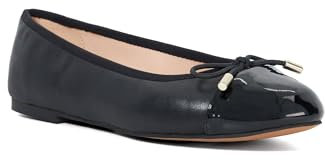 Dune London Ladies Highest Wide Fit Round Toe Ballet Flats Size UK 6 Ballet Pumps Black