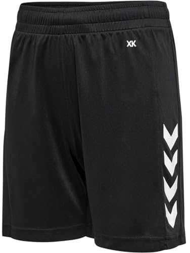 hummel Unisex Kinder Hmlcore Xk Poly Kids Shorts, Schwarz, 152 EU