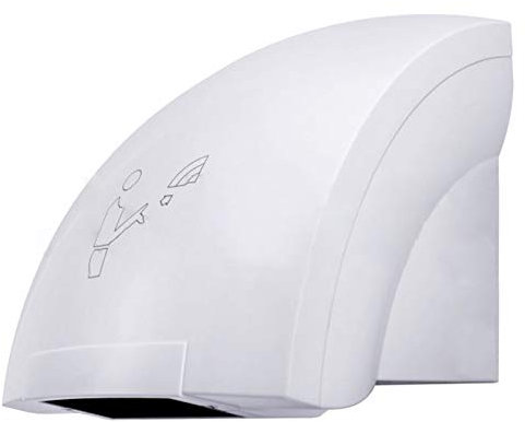 LEOFLA Asciugamani Elettrico A Parete Aria Calda con Fotocellula Automatica da 1200W