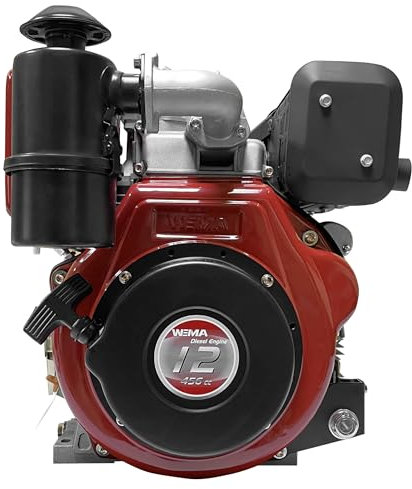 Weima WM188FBE / ZYL mit dem Ölbadluftfilter 12 PS 456 ccm Dieselmotor Trennbarer Zylinder KW 25 mm 1-Zylinder Rüttelplatte Einachser 2 Jahren Garantie
