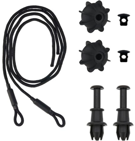 Demarsen 2 bandas de sujeción universales para el maletero, para VW Golf 6 5 4 MK6 GTI R20 Longitud del cable 50 cm