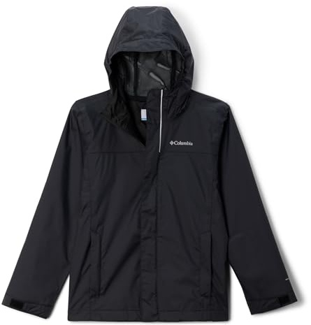 Columbia Watertight 2 Jacket, Chaqueta impermeable para la lluvia Niños, Black, L