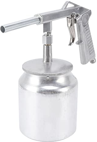 Pistola Pulverizadora Neumática Kit 750ml Aluminio Acero Inoxidable Alimentación por Sifón Pulverizador Pintura Profesional para Automóvil Madera Industrial