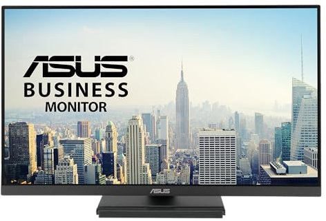 ASUS Business VA279QGS - 27 Zoll Full HD Monitor - Rahmenlos, Ergo., EPEAT Gold, Blaulichtfilter, Adaptive-Sync - 120 Hz, 1ms MPRT, 16:9 IPS Panel, 1920x1080 - DisplayPort, HDMI, D-Sub, Lautsprecher
