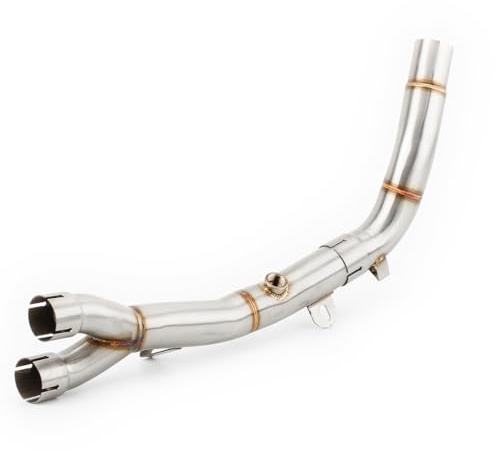 Per Honda XL 700 V Transalp 2008-2017 Slip-on Terminali di scarico dell'intestazione Tubo Collegamento collettori di Scarico Moto XL700