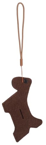 BESPORTBLE Dispenser Adorabile Portatile Sacchetti e Igienici a per o Cani Design in Feltro e, Facile da Montare su con Forma Guinzaglio Zaino, per Passeggiate