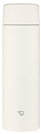 Zojirushi SM-ZA48WM Mug en acier inoxydable Blanc pâle 473 ml