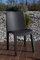 Dmora - Outdoor-Stuhl Trieste, Gartensitz, Stuhl für Esstisch, Outdoor-Sessel mit Rattan-Effekt, 100 % Made in Italy, 48 x 55 x 86 cm, Anthrazit
