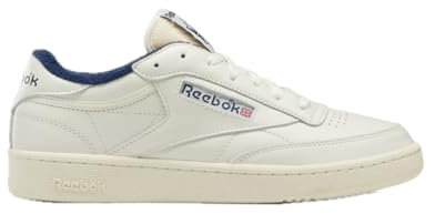 Reebok Unisex Club C 85 Vintage Sneaker, Kreide/Alabaster/Vector Navy, 50 EU