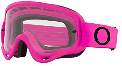 Oakley XS O-Frame Ungdom Offroad-motorcykelglasögon rosa/transparent/en storlek