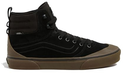 Vans Ashwood Hi, Herren Sneaker, Outdoor Black/Gum,