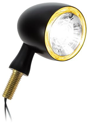 Kellermann Bullet 1000 PL - Intermitente LED con luz de posición, color negro