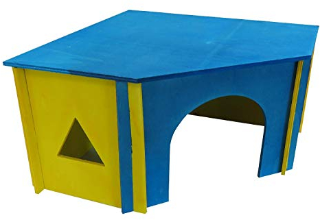 PETGARD Nagerhaus Meerschweinchenhaus Kaninchenhaus Kleintierhaus Kalle 29 x 29 x 16 cm