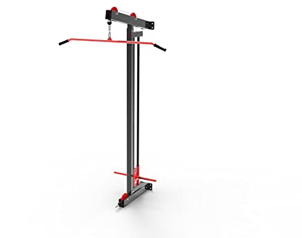 KELTON Otus HW6 Latzug Heavy mit Wandbefestigung bis zu 200 kg, oberer & unterer Kabelzug, Latzugmaschine, Kabelzugstation, Seilzug - einfache Montage, Heimtraining, Fitness, Made in EU