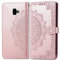 BIIULHCI Phone Case for Samsung Galaxy J6 Plus,Premium Leather Wallet Full Cover with Card Slots and Kickstand,Flip Protective Case for Samsung Galaxy J6 Plus Pink