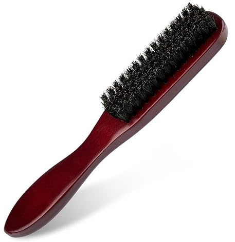Spazzola per capelli da uomo, spazzola a setole cinghiali, spazzola per capelli a pelo di cinghiale, spazzola per barba, spazzola per capelli e barba
