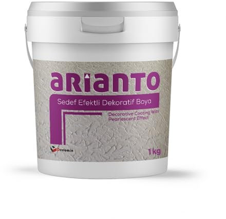 DECOMIN ARIANTO – pärlemorskimrande inomhussiluxan dekorativ färg – 1 kg – ovanliga, raffinerade kromatiska effekter