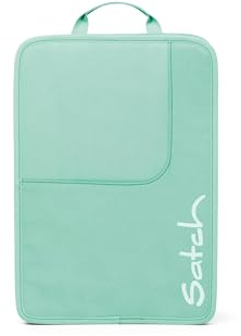 Satch Heftebox DIN A4 für Schulrucksäcke inkl. Griff und DREI Fächern, hochwertig und leicht Heftebox Triple Flex Mint - Mint
