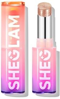 SHEGLAM Mirror Kiss High-Shine Lipstick Silky Jelly Texture Hydrated&Smooth Lip Gloss-666 Own Your Shine