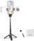 NEEWER Selfie Stick Trépied pour iPhone, Mini Trépied de Voyage Pliable et Léger à 360° avec Support pour Téléphone Portable, Griffe Froide pour Vidéo, Streaming Vlog, Déclencheur à Distance, P15 Noir