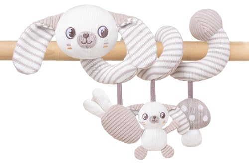 BommFu Juguetes para Silla de Coche - Juguetes Sensoriales para Bebés - Actividades De Aprendizaje con Animales Accesorios para Cochecito Viajes Largos Aventuras Al Aire Libre