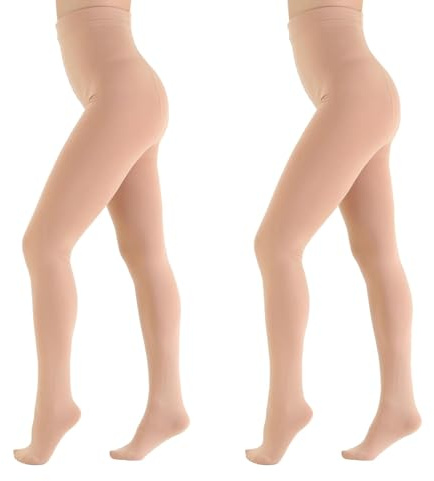 Mayoii Fleece Lined Tights Women – Thermal Tights Women Fleece Lined, 150g Thick Stretch Warm Winter Leggings, Slim Fit & Comfortable