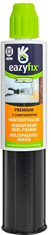 EAZYFIX Holzspachtelmasse 150 ml - Premium 2K Holzkitt - schleifbar, überstreichbar und einfach anzuwenden
