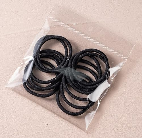 WROLY Hair Bands for Women, Ponytail Holders, Hair Bobbles Hair Ties 4 mm, Hairbands Perfect for Women and Girls (15-Hair Bands)