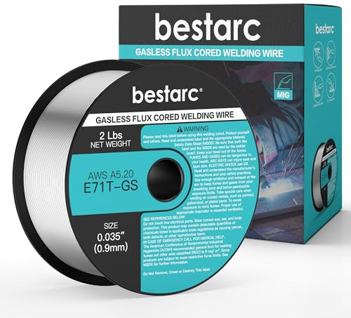 Bestarc Flux Core Welding Wire, 0.035” E71T-GS Gasless MIG Wire