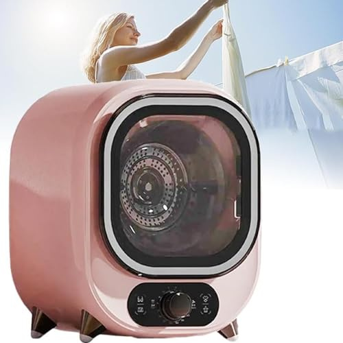 X&Z-XAOY Sèche-Linge À Condensation Autoportant Mini Sèche-Linge À Évacuation Sèche-Linge Électrique Sèche-Linge De Table Portable Capacité De Charge De 0,8 Kg (Color : C)