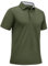 EKLENTSON Polo Shirt Herren Atmungsaktiv Golf Poloshirt Knopfleiste Outdoor T-Shirts mit Kragen (L, Armeegrün)