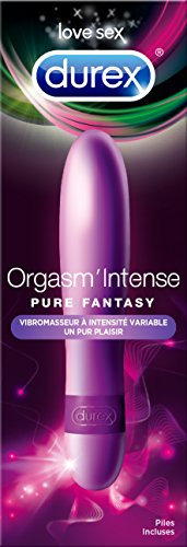 DUREX - Sextoy Pure Fantasy Orgasm'Intense - Vibromasseur À Plusieurs Vitesses
