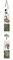 Atmosphera - Fotocollage - Seil - 6 Fotos H110 cm - Transparent