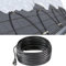 H&G Lifestyles 15M Elektrische Heizband für Dach Schnee Enteisungs Selbstregulierend Heizkabel Frostschutzkabel Dachrinnenheizung Begleitheizung Wasserdicht Wärmekabel Frostschutz 230V,50Ft,8W/ft