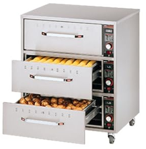 Hatco HDW-3-120-QS 29.5 Warming Drawer, Free Standing, 3-Drawer