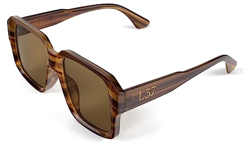 L37 - Sonnenbrille für Damen | Sonnenbrillen mit UV400 Schutz | Einzigartiger Designer-Stil | SUNGLASSES NO. 3369