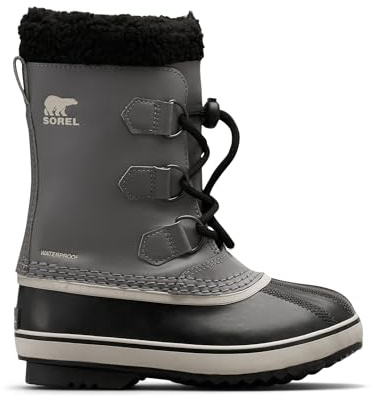 SOREL Children's Yoot Pac TP Waterproof Boot - Quarry, Black - 2