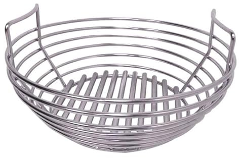 BBQ Plus Cesta de carbón de acero inoxidable para Kamado Joe Junior