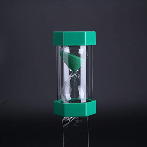 Irfora Horloge de Sable, 3/10/20/30/60 MINUTES MINUSEMENTS SHOGLASS, Plastique de Haute qualité, Couleur Différente, Gadget Créatif, de Décoration du Bureau à Domicile, Conception Fine, (10 points