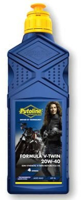 1 l Motor de 4 del aceite Formula V de Twin SAE 20 W 40 halbsynthetisch para motocicleta
