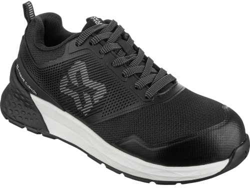 WÜRTH MODYF Sicherheitsschuhe S1P Daily Race in schwarz weiß - Arbeitsschuhe für Herren und Damen - metallfrei & atmungsaktiv - in den Größen 46