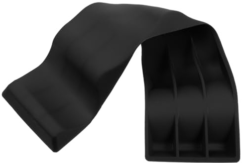 Cabilock Flexible Silicone Wine Bottle Holder Stackable Rack with Anti-Slip Pads for Home Kitchen Bar Party Storage Lightweight Foldable Wine Bottle Stacker Organizer