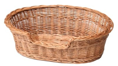 e-wicker24 Alles aus Weide pilkorg, korg, hundkoja gjord av naturligt vide